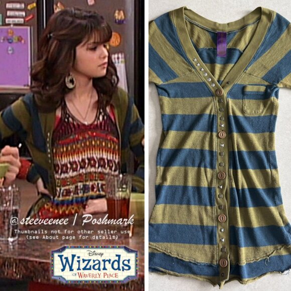 Free People Rockin' Rugby Cardigan ASO Alex Russo / ALT Penny Hofstadter - Picture 1 of 7